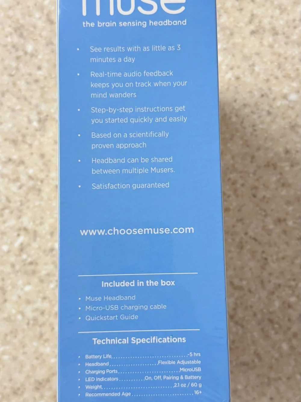 google Muse Brain Sensing Headband - New sealed